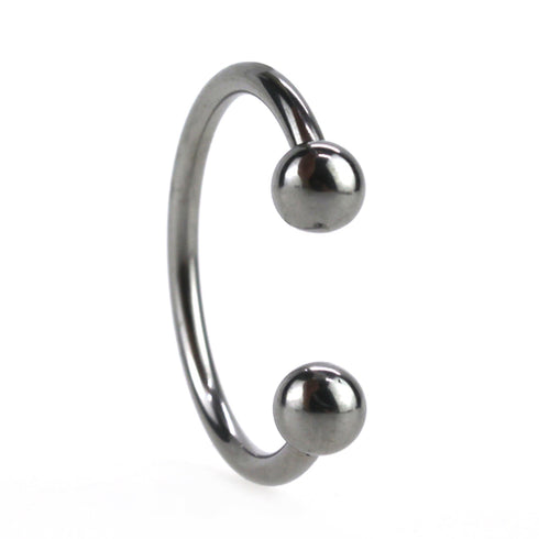 Steel Glans Ring With 2 Balls